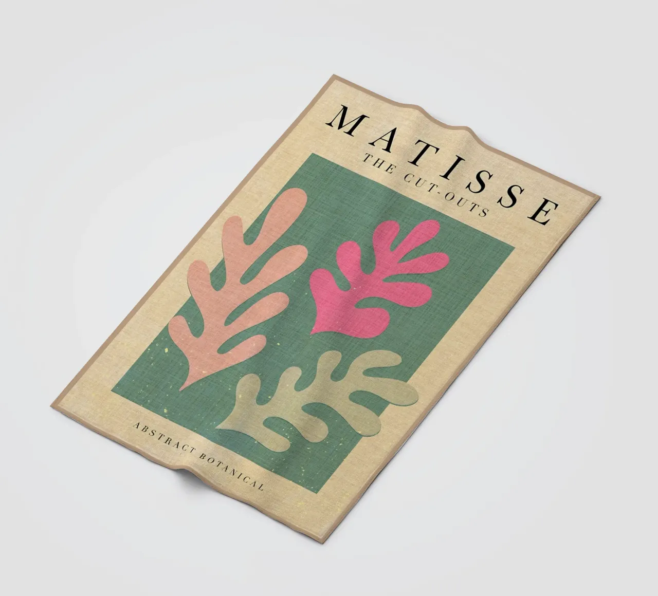 TRE FOGLIE I coperta in pile da MatisseShop