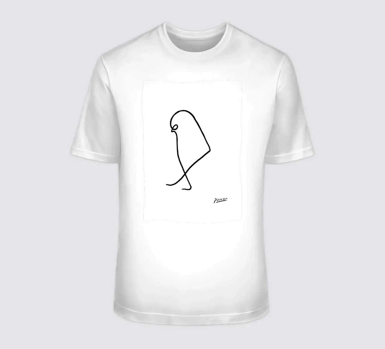 Pablo Picasso - Schizzo di un uccello t-shirt da Mrs.Allen