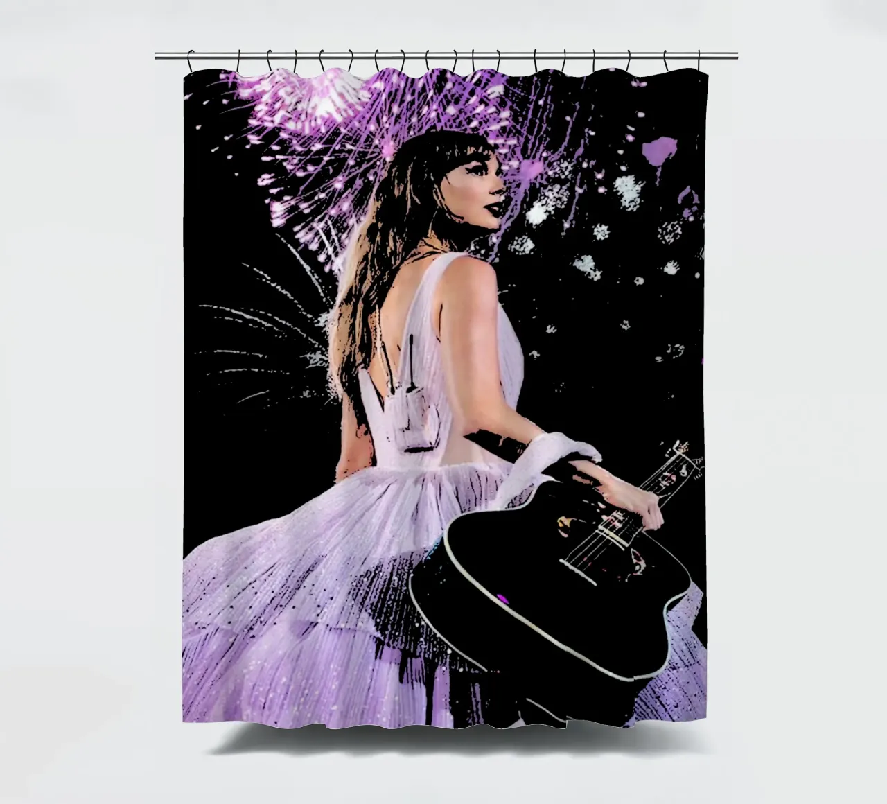 Taylor Swift 5 Arte tenda da doccia da music soul