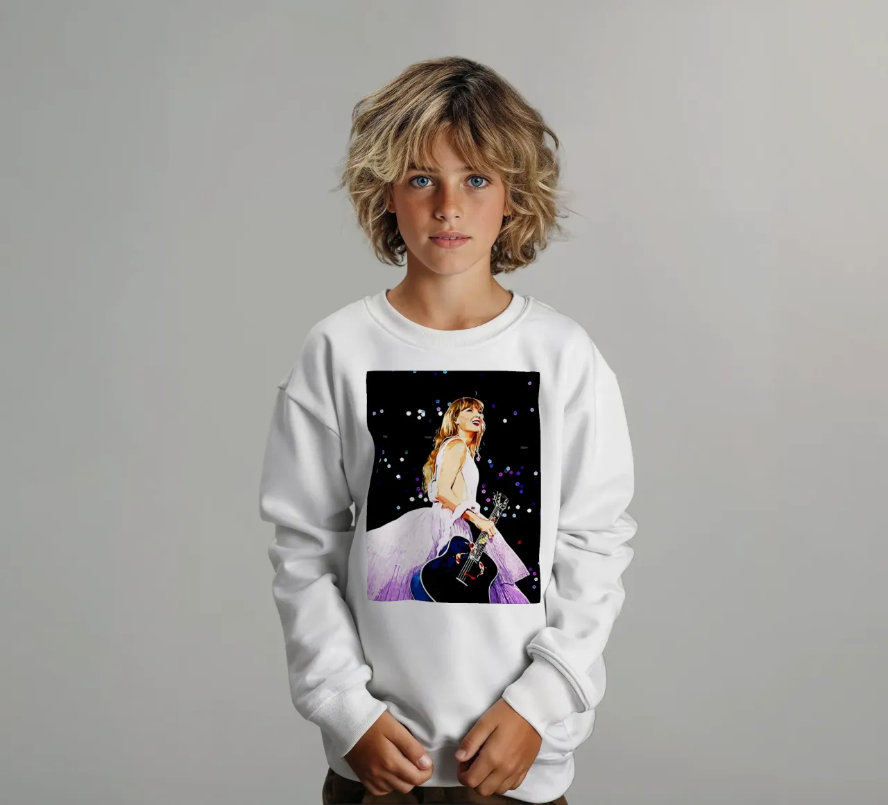 Taylor Swift 3 Arte felpa bambino da music soul