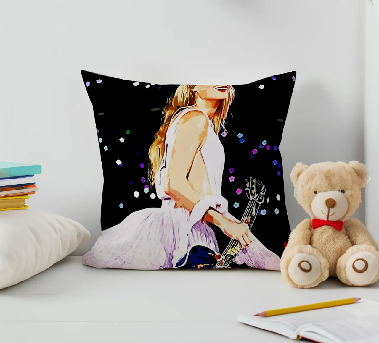 Taylor Swift 3 Arte cuscino da music soul