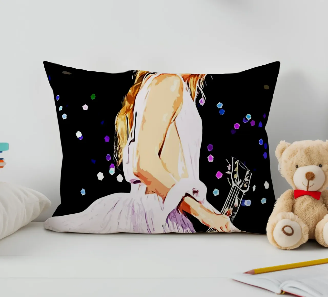 Taylor Swift 3 Arte cuscino da music soul