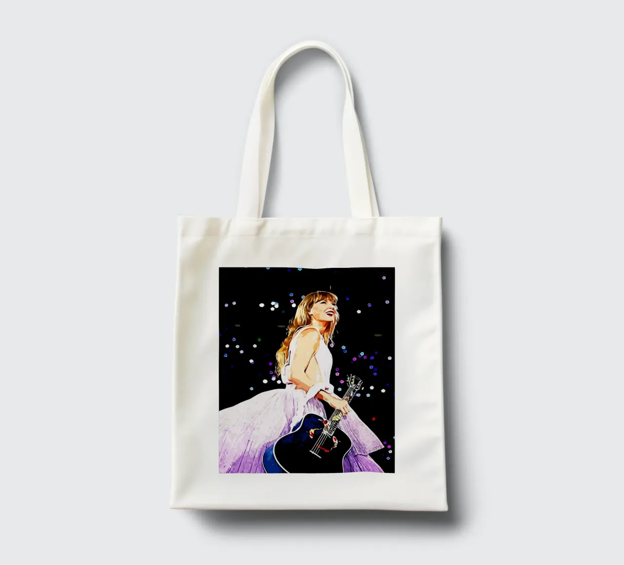 Taylor Swift 3 Arte borsa in juta da music soul