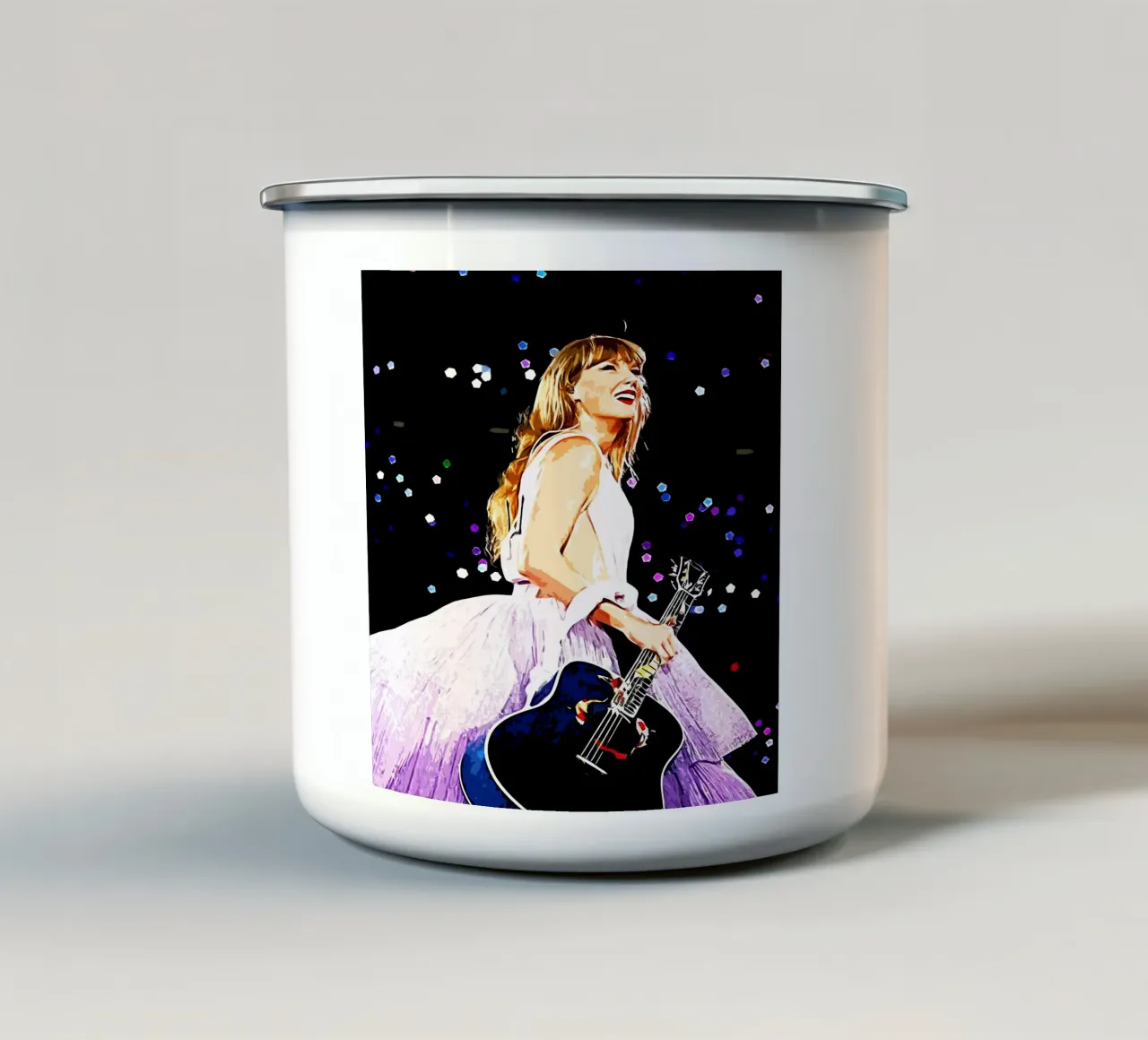 Taylor Swift 3 Arte tazza in smalto da music soul