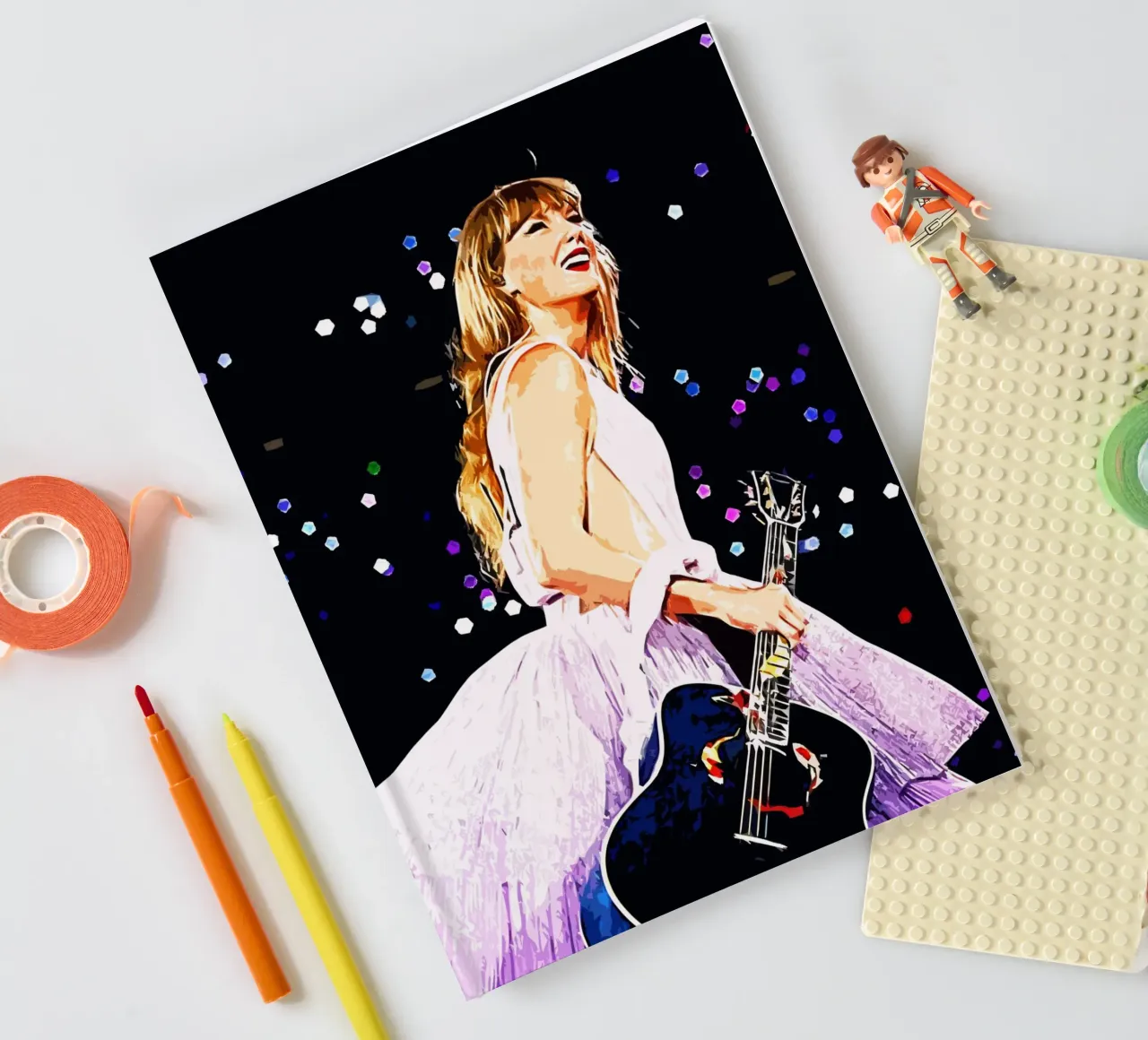 Taylor Swift 3 Art notebook by music soul