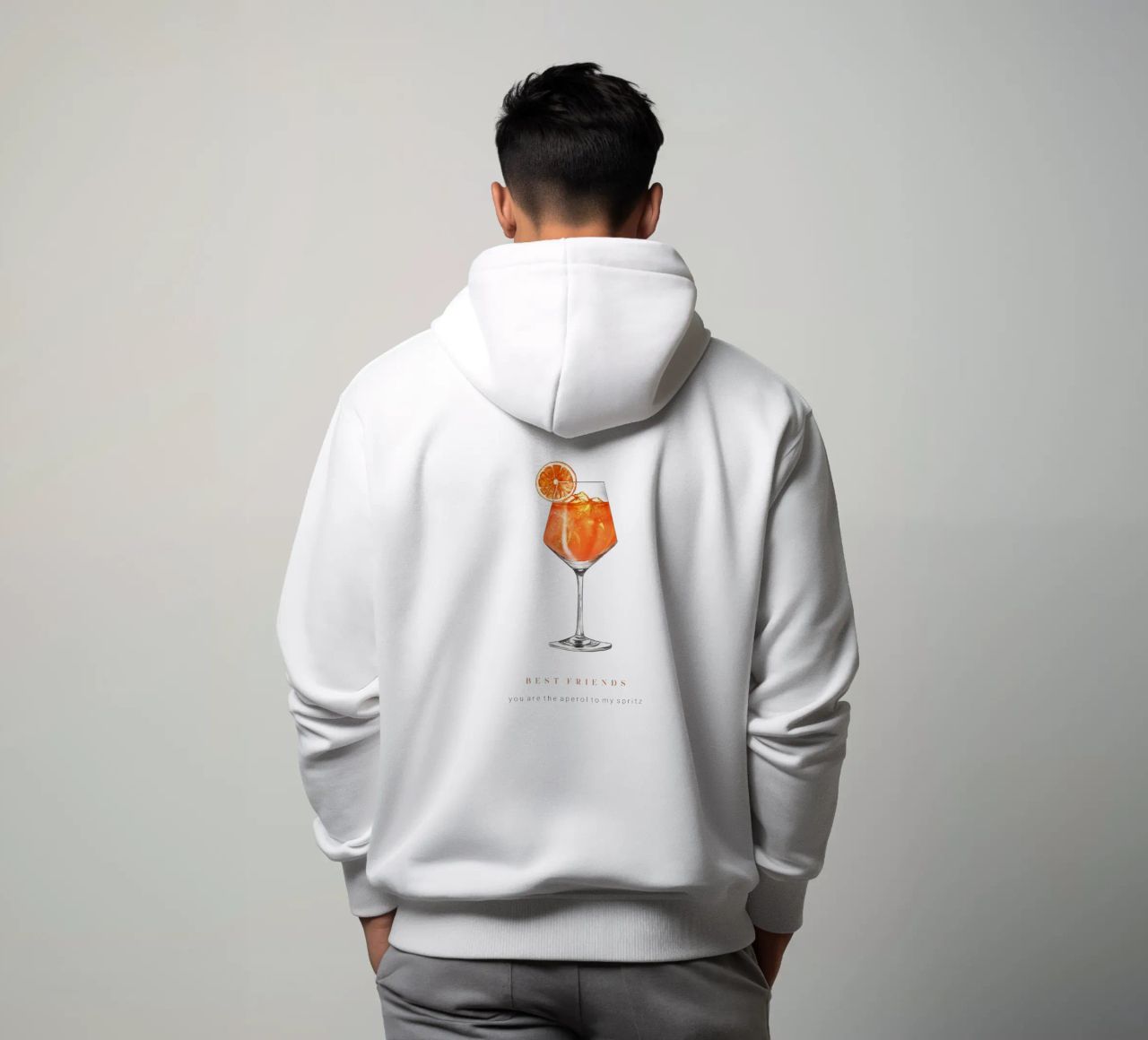 Cocktail felpa con cappuccio da Kartenliebe