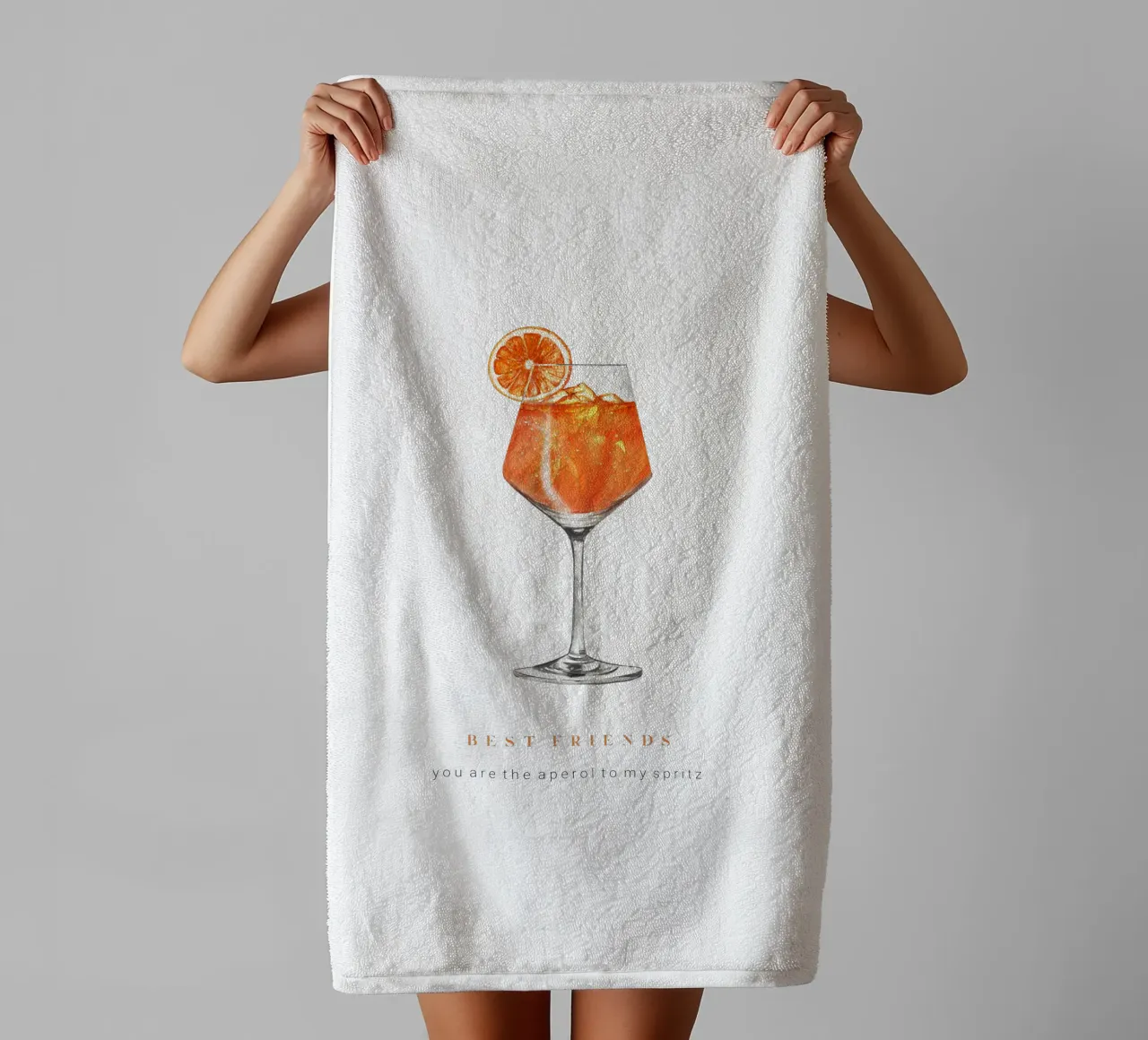 Cocktail asciugamano da bagno da Kartenliebe