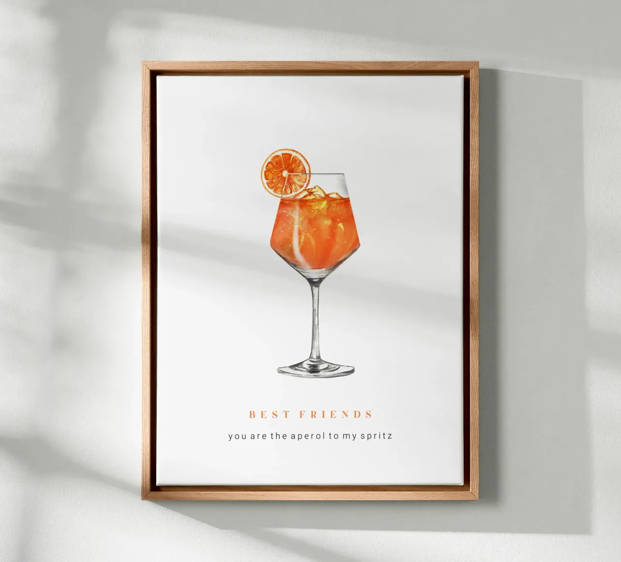 Cocktail tela con Cornice a cassetta da Kartenliebe