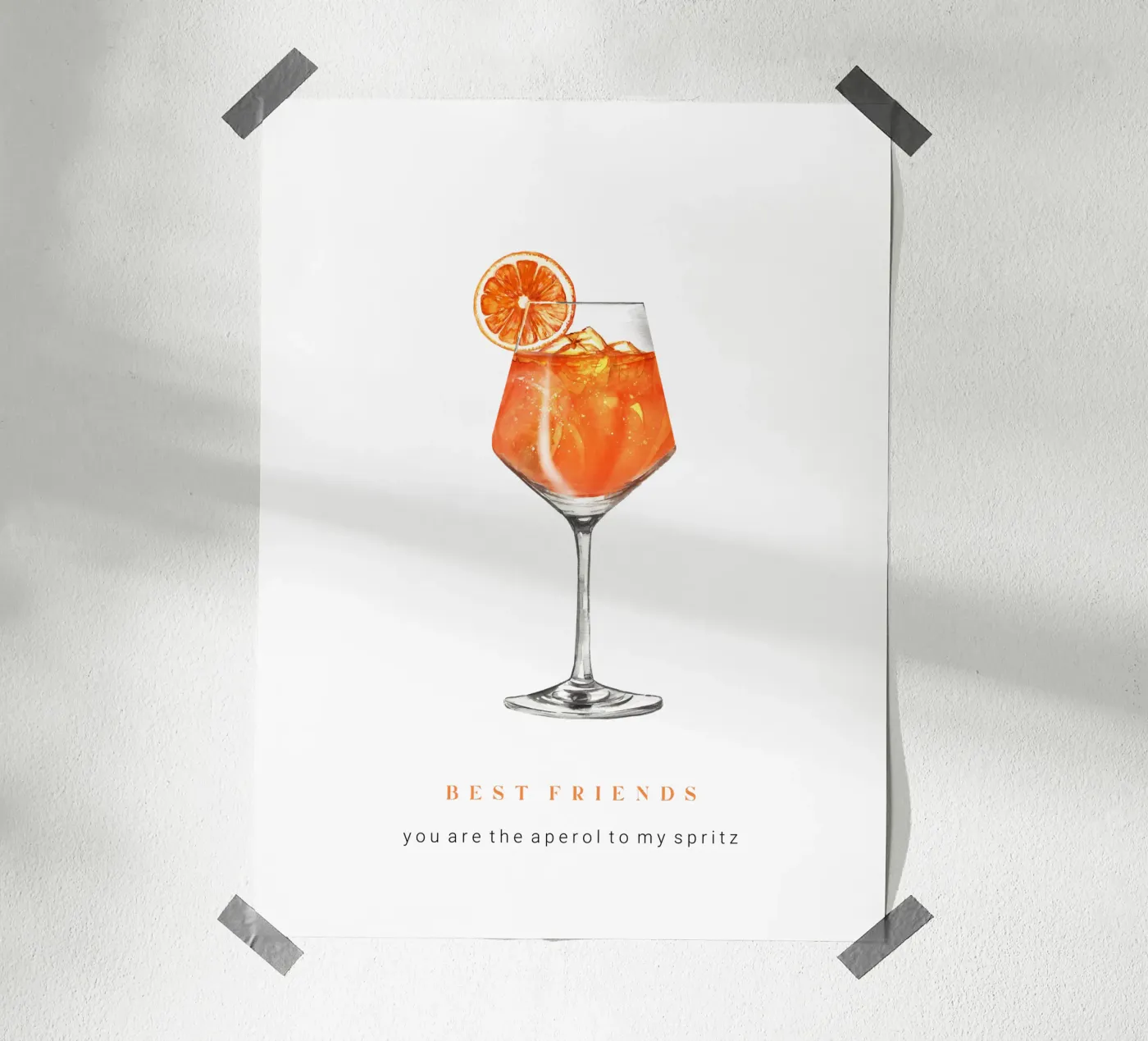 Cocktail poster by Kartenliebe