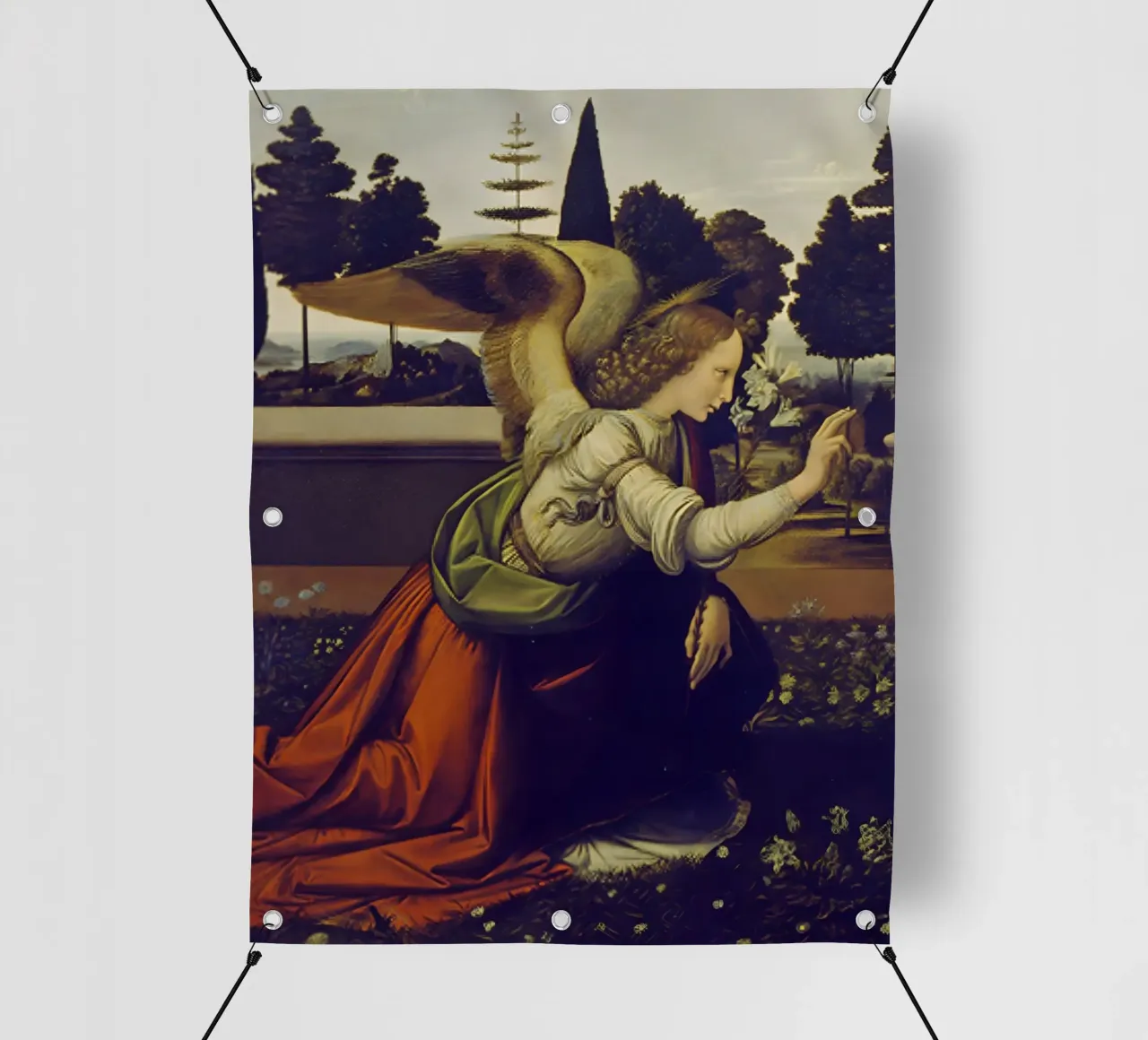 Attraverso i suoi occhi telo in pvc da Susanprint