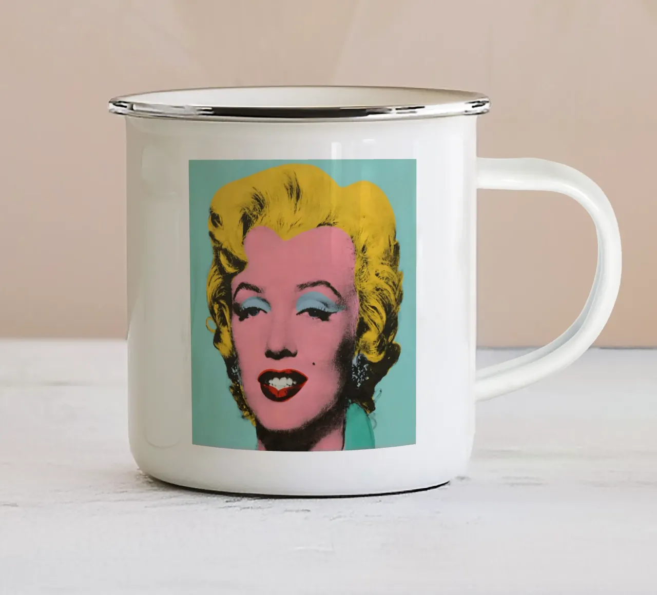 Andy Warhol - Marilyn Monroe Vettore tazza in smalto da SPECIAL STORE
