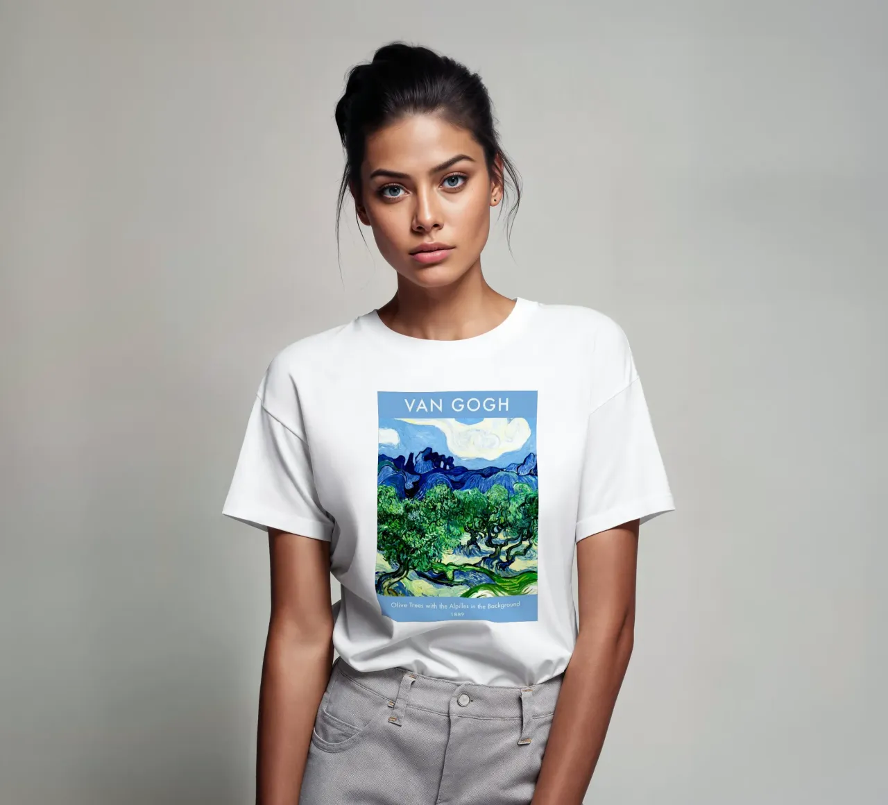 scenery olive trees t-shirt by cloud shop