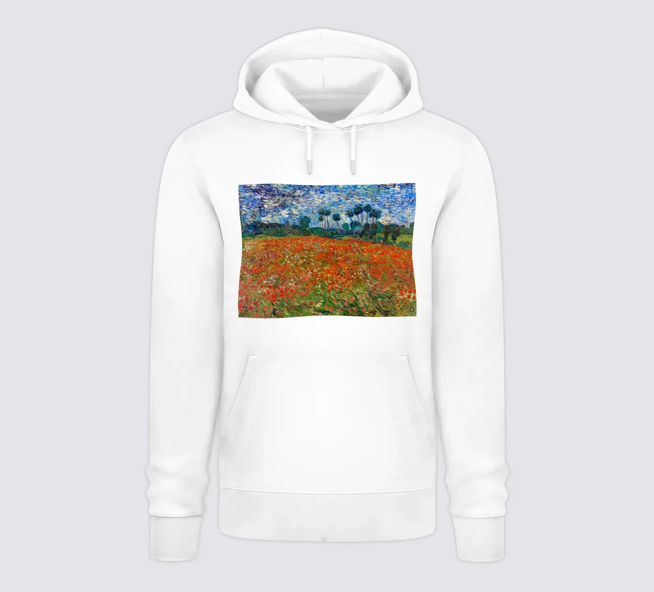 Field of poppies - Vincent van Gogh hoodie by Sylviepaint