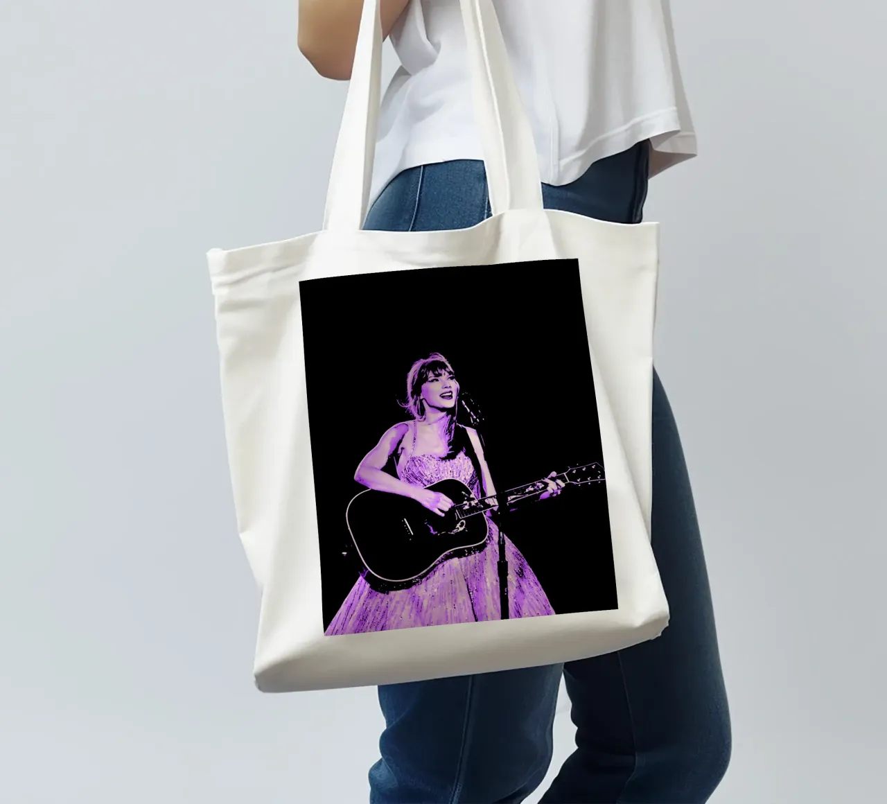 Arte di Taylor Swift 4 borsa in juta da music soul