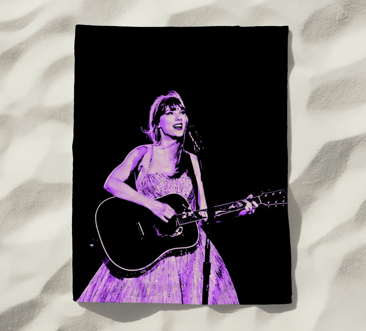 Arte di Taylor Swift 4 telo mare da music soul