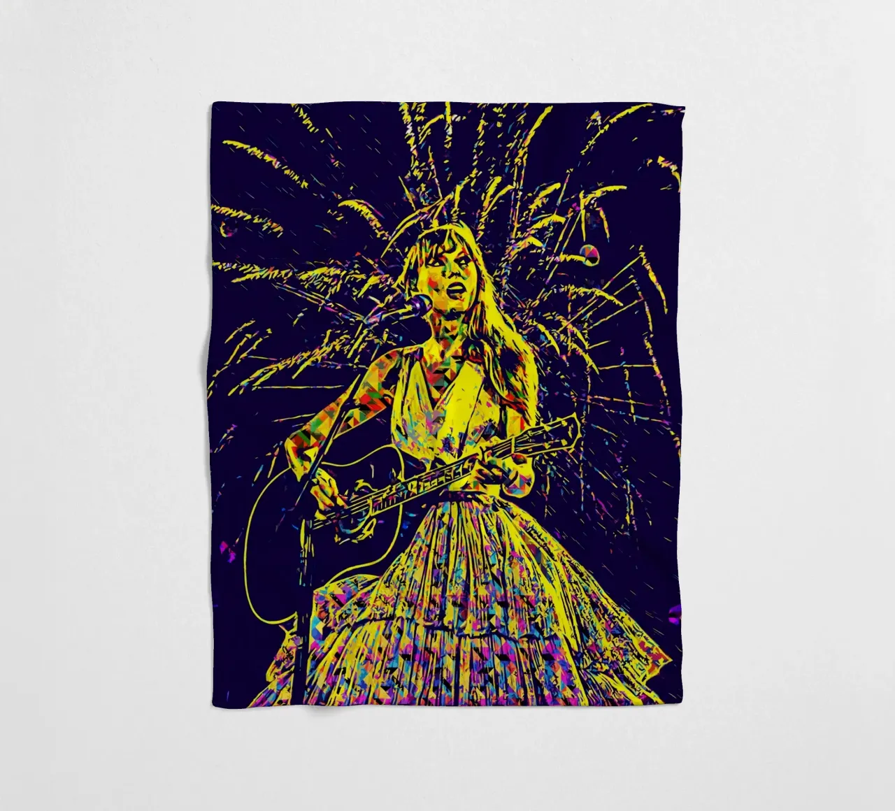 Taylor Swift 18 Art coperta in pile da music soul