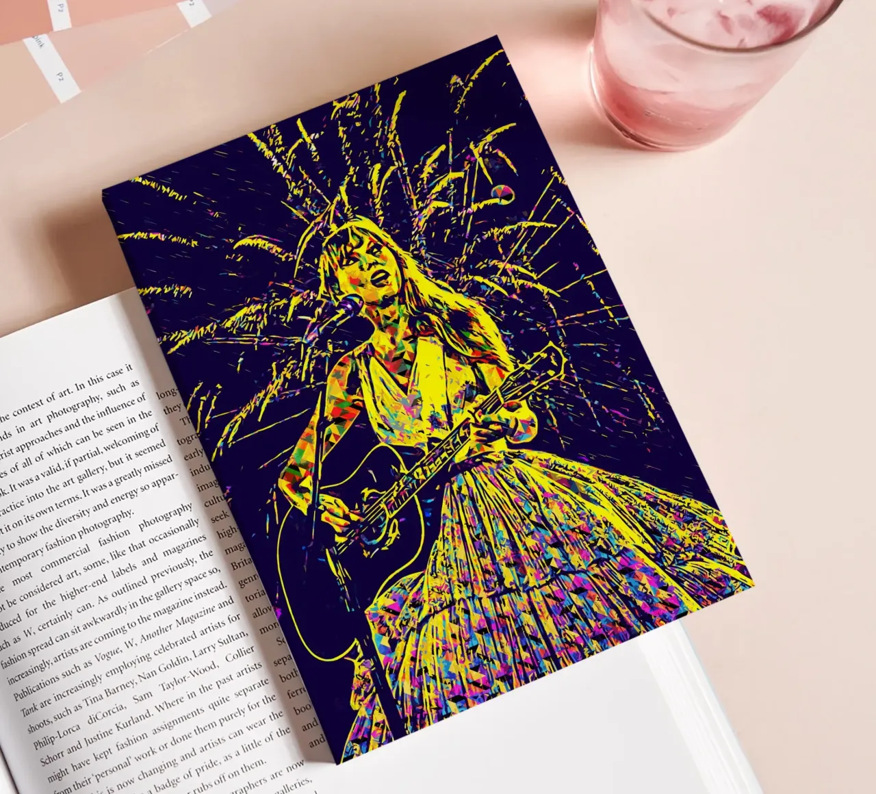 Taylor Swift 18 Art notebook by music soul