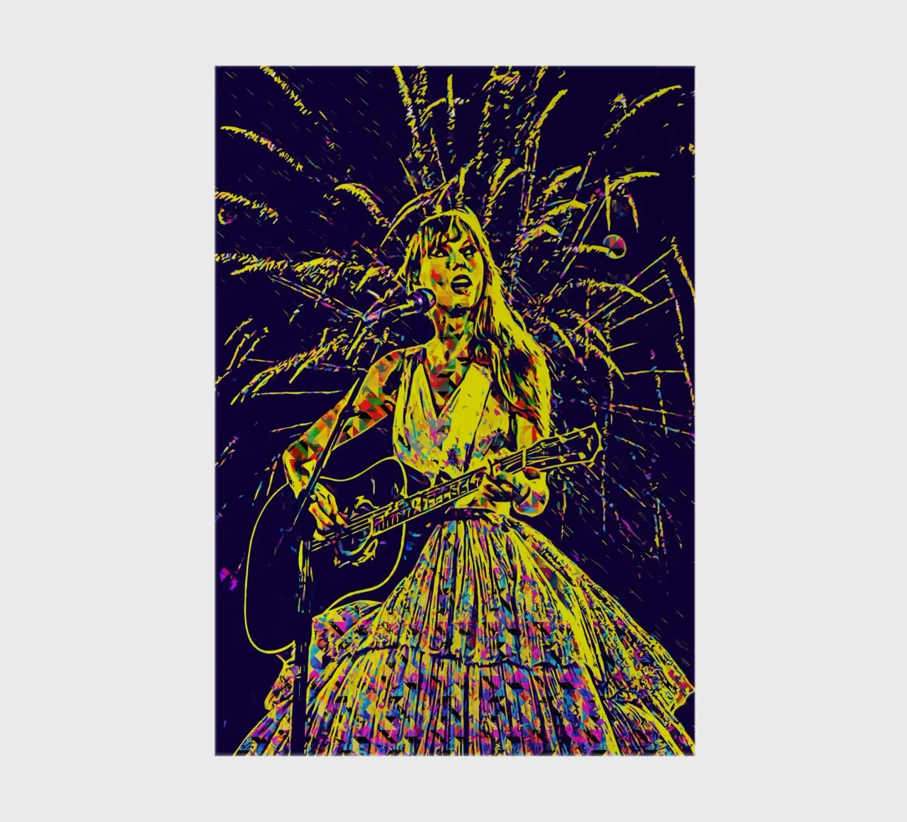 Taylor Swift 18 Art notebook by music soul