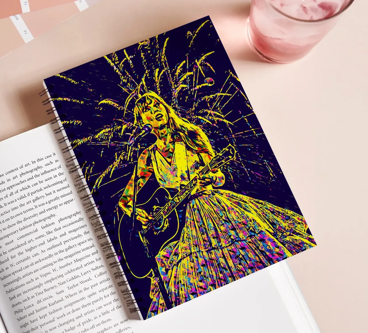 Taylor Swift 18 Art diario ad anelli da music soul