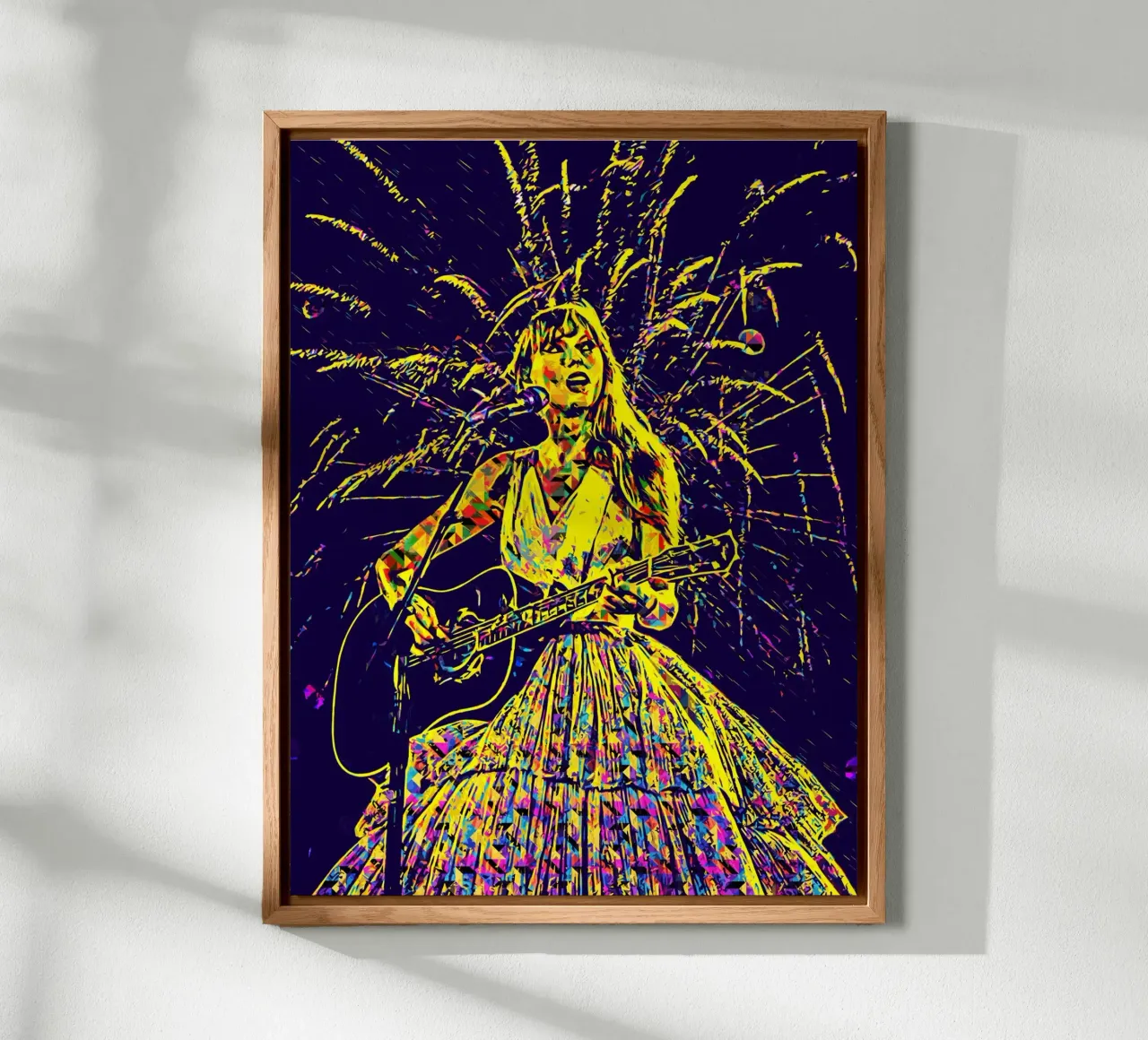 Taylor Swift 18 Art alluminio dibond da music soul