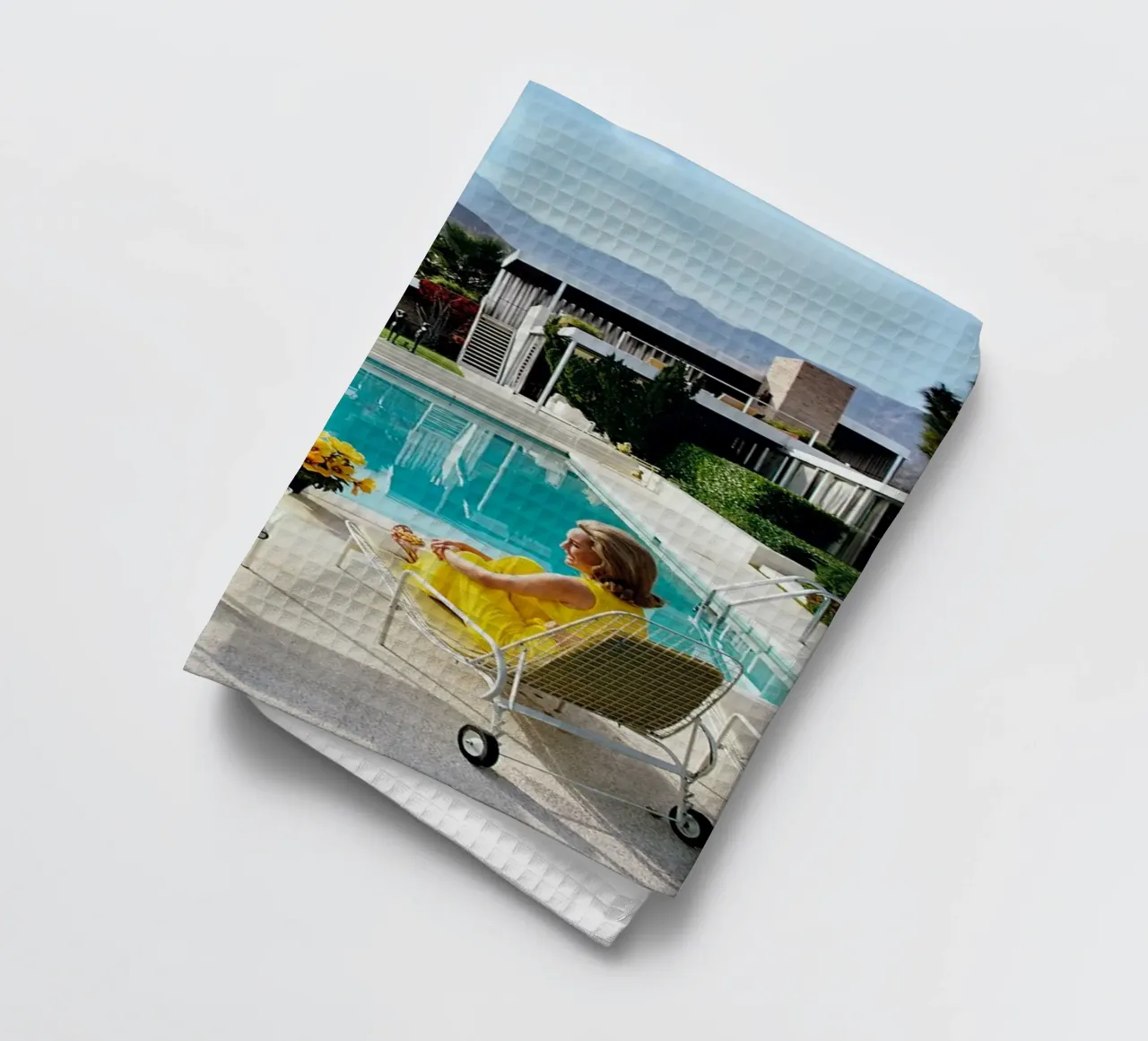 Slim Aarons Desert Party torchon de Mrs.Pamela