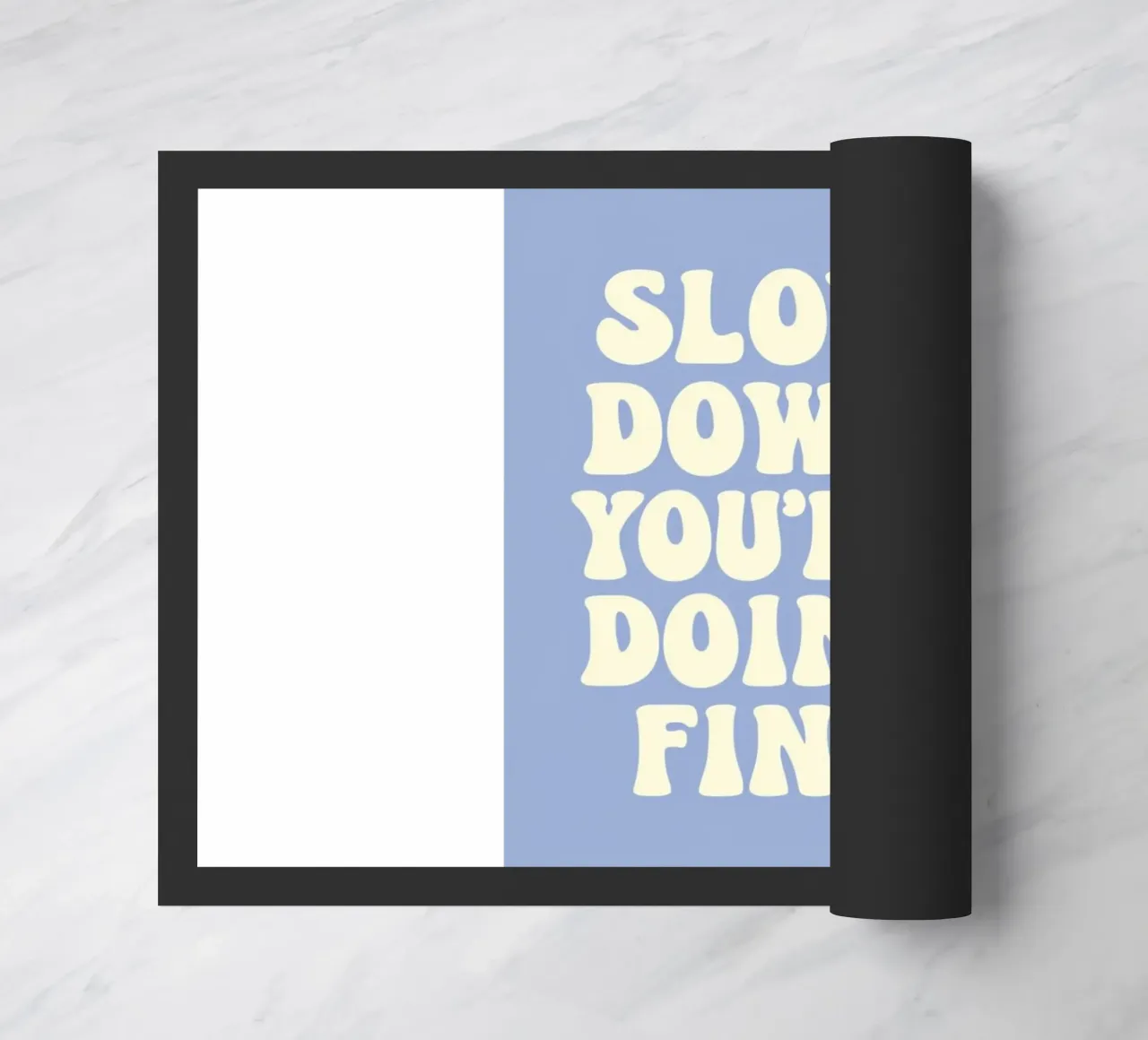 rallenta, stai andando bene zerbino da art quots shop