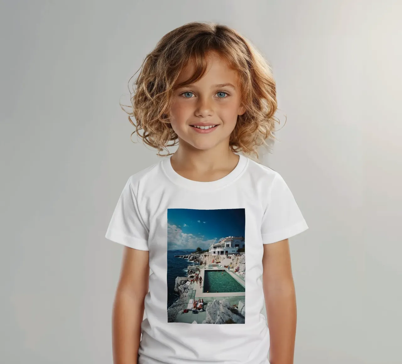 Slim Aarons Hotel Dup Cap t-shirt bambini da Mrs.Pamela