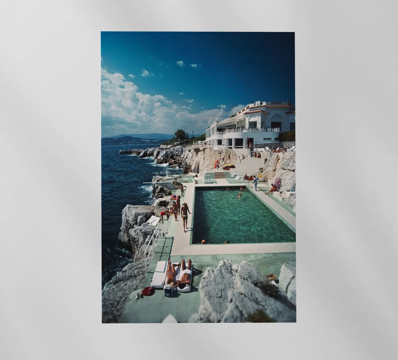 Slim Aarons Hotel Dup Cap pellicola backlit da Mrs.Pamela