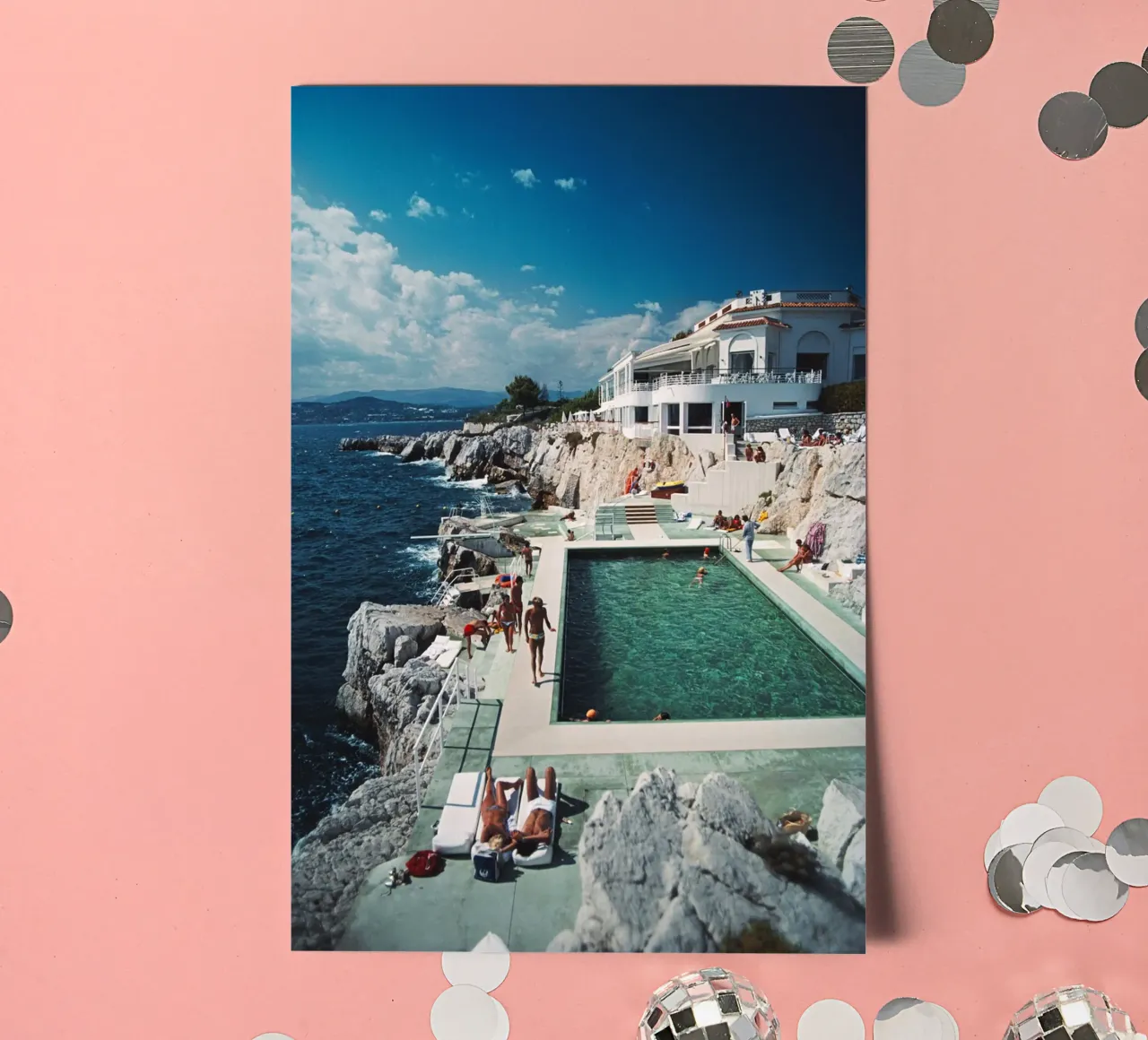 Slim Aarons Hotel Dup Cap foglio adesivo da Mrs.Pamela