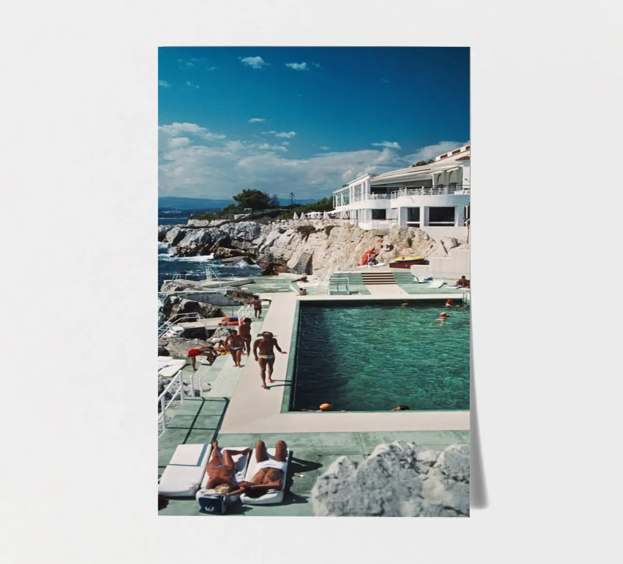 Slim Aarons Hotel Dup Cap foglio adesivo da Mrs.Pamela