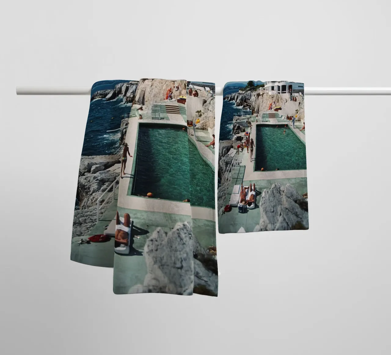 Slim Aarons Hotel Dup Cap asciugamano da bagno da Mrs.Pamela