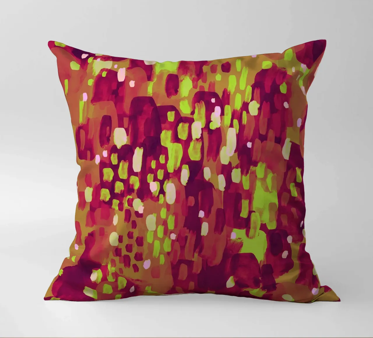 End of Summertime - Color: Lime Pomelo cuscino da klossisch