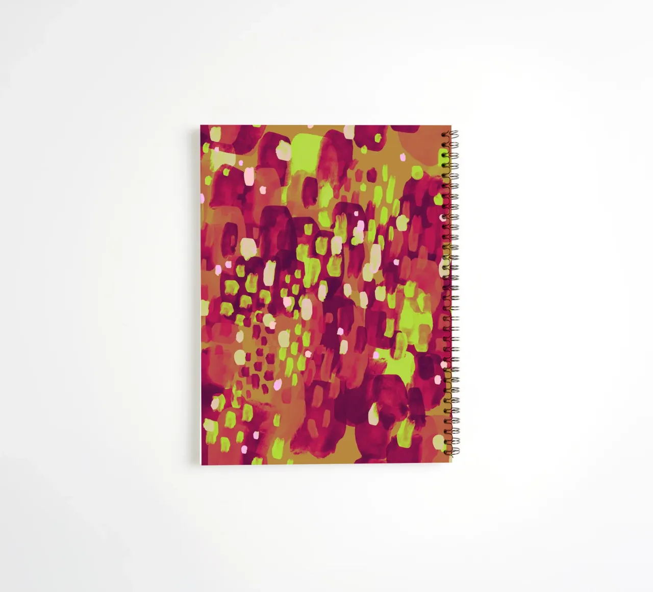 End of Summertime - Color: Lime Pomelo spiral notebook by klossisch