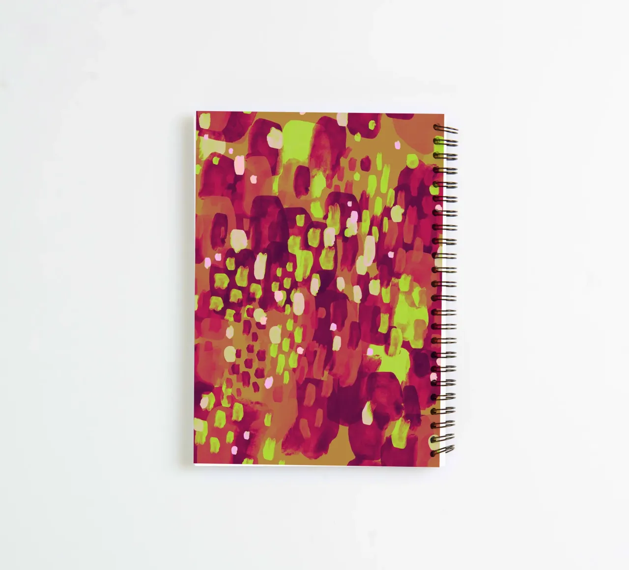 End of Summertime - Color: Lime Pomelo spiral notebook by klossisch