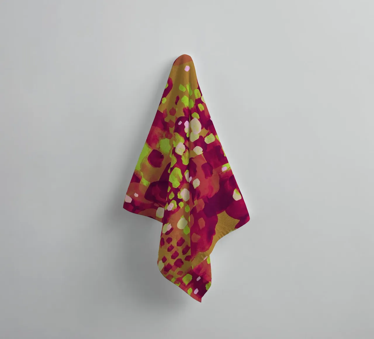 End of Summertime - Color: Lime Pomelo asciugamano da bagno da klossisch