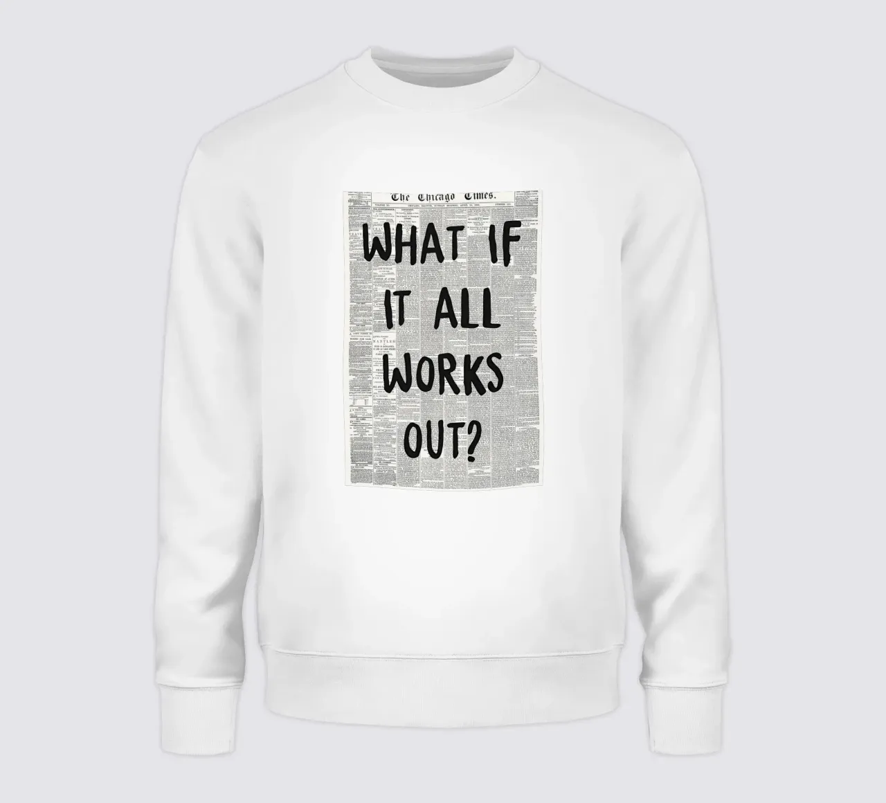 e se tutto si risolvesse felpa da art quots shop