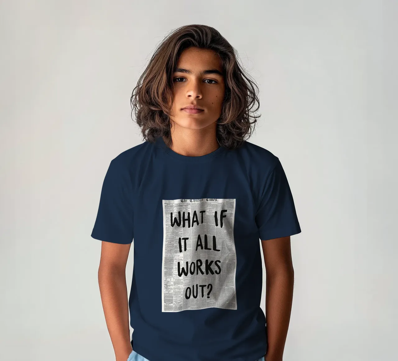 e se tutto si risolvesse t-shirt bambini da art quots shop