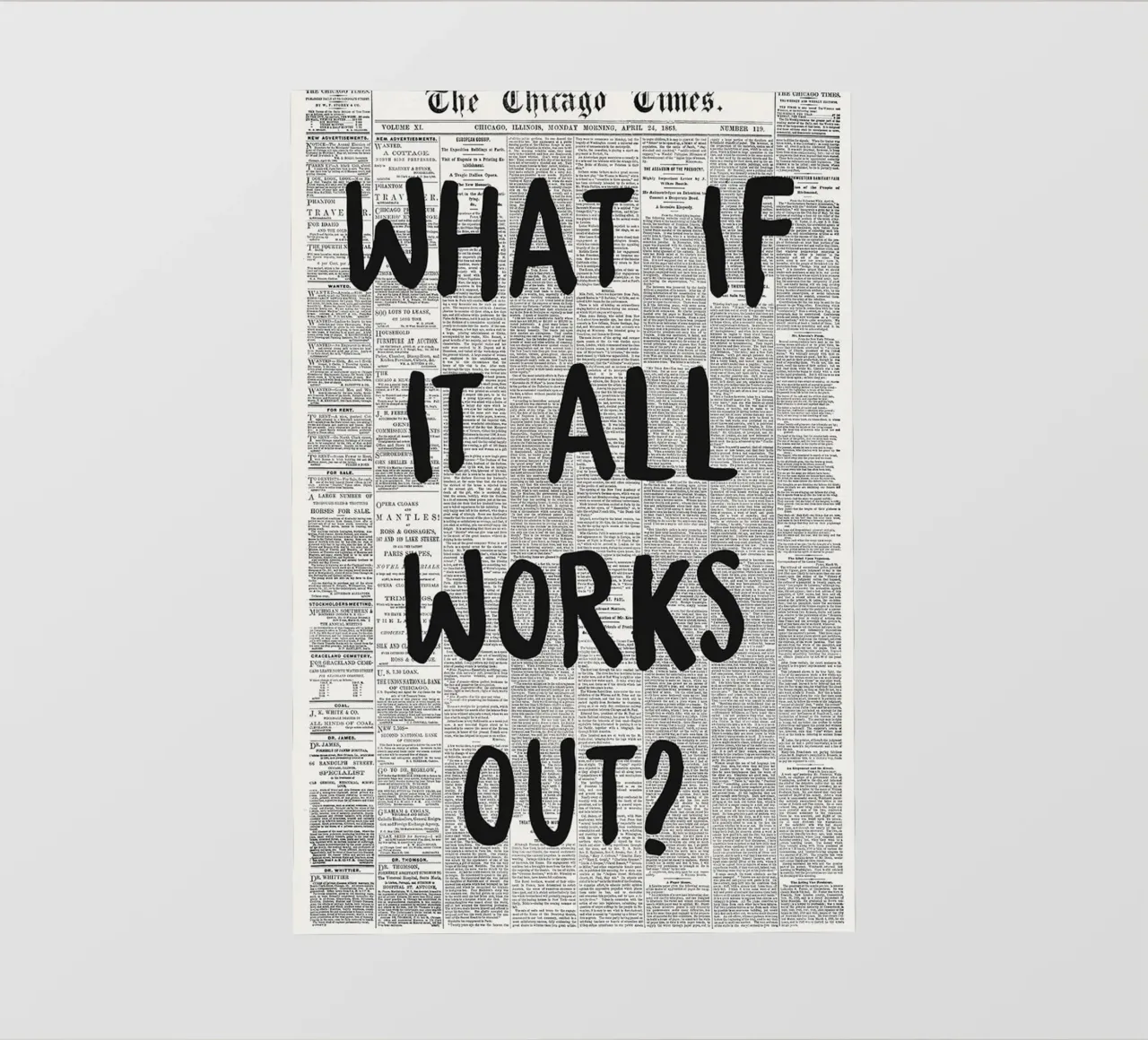 what if it all works out pellicola backlit da art quots shop