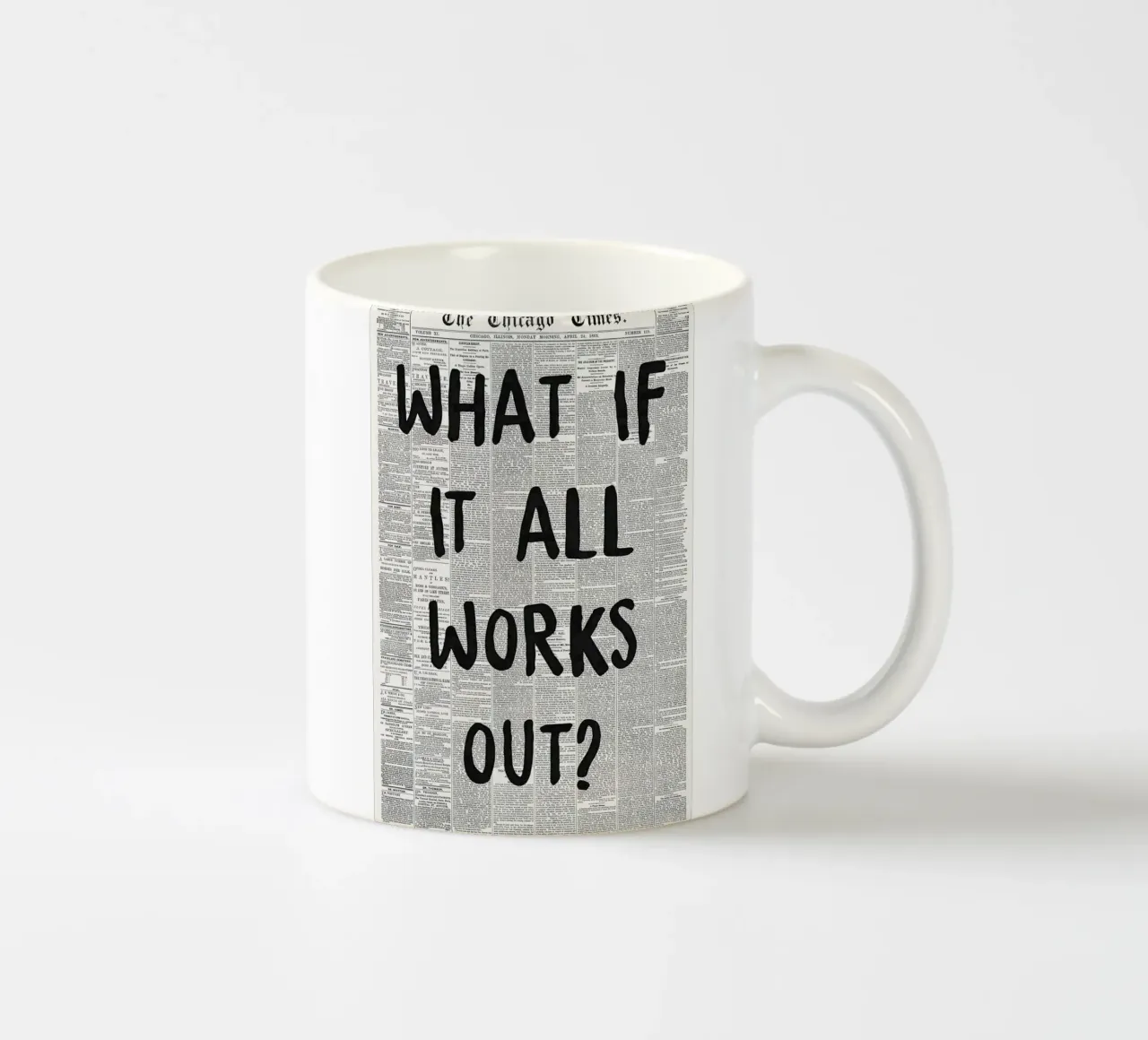 e se tutto si risolvesse tazza in ceramica da art quots shop