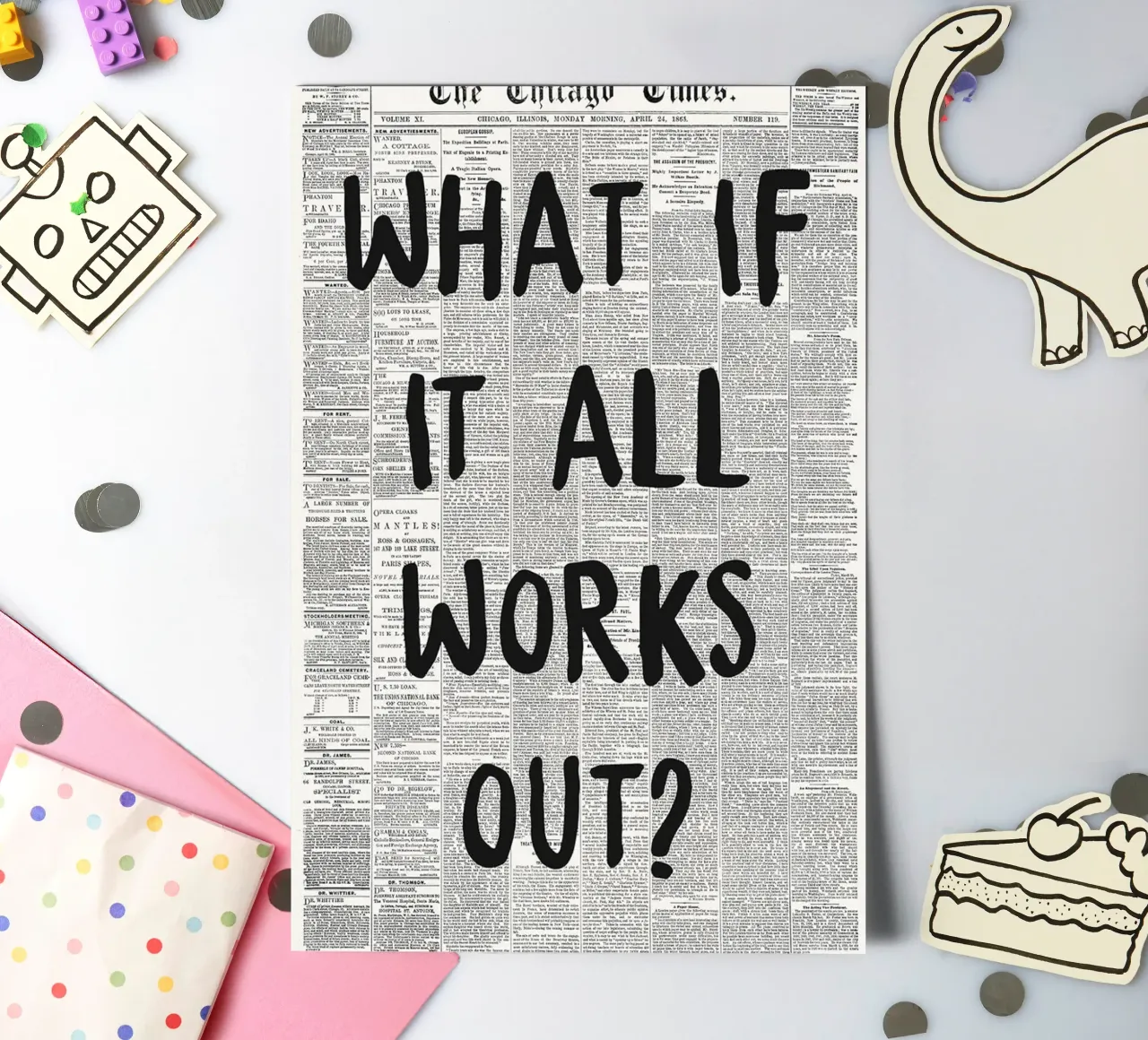 what if it all works out sticker sheet by art quots shop