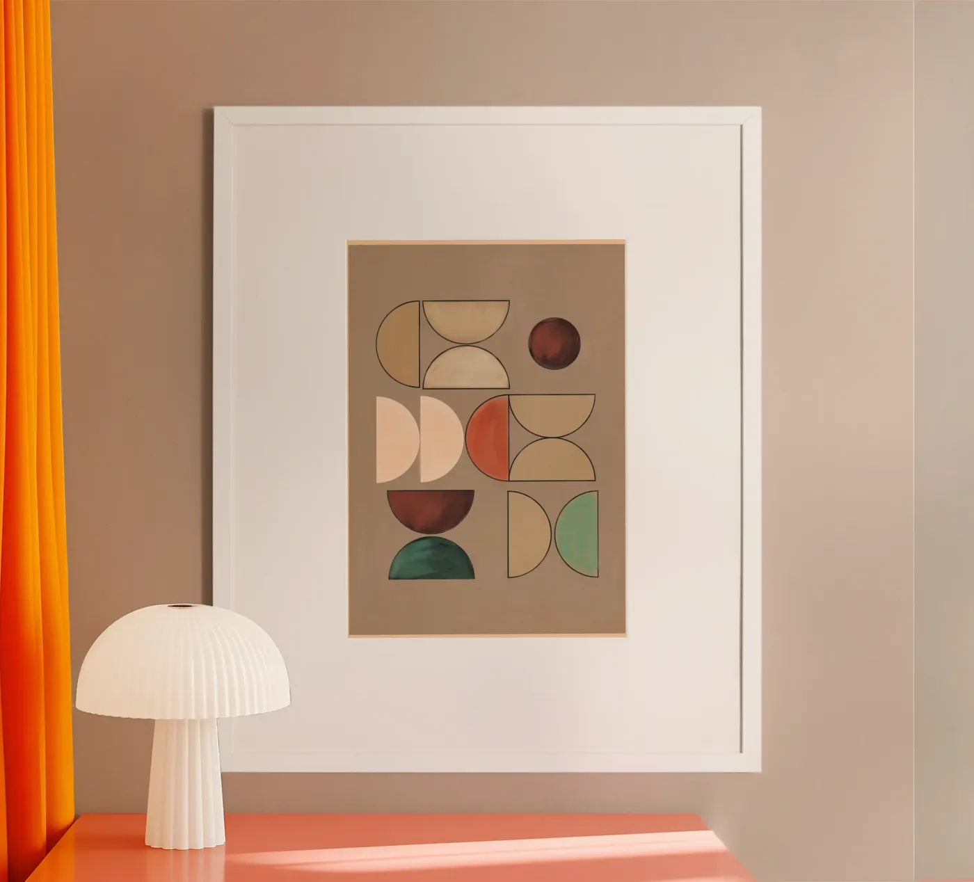 Aarde Vormen poster van Gaite