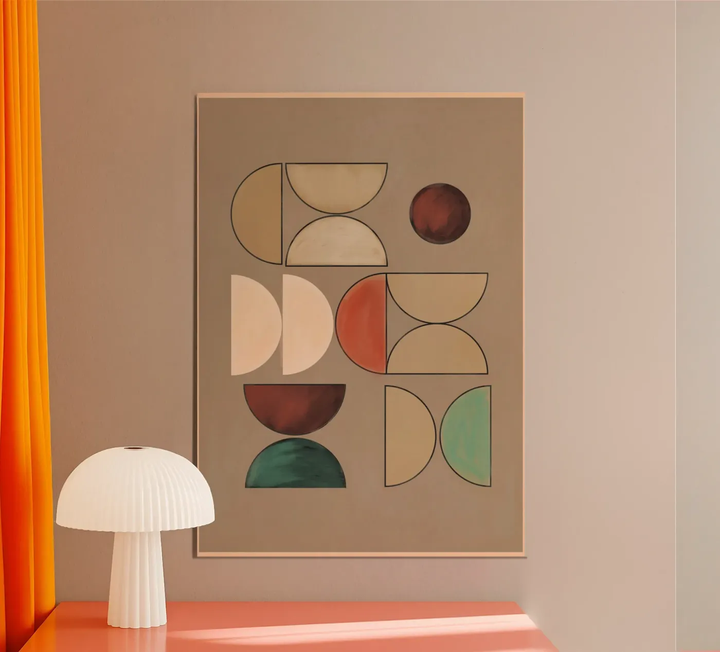 Aarde Vormen poster van Gaite