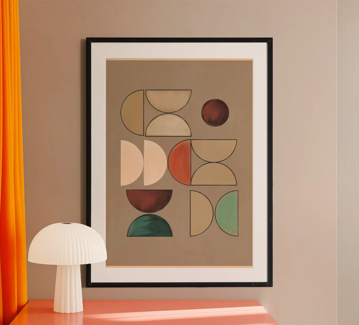 Aarde Vormen poster van Gaite