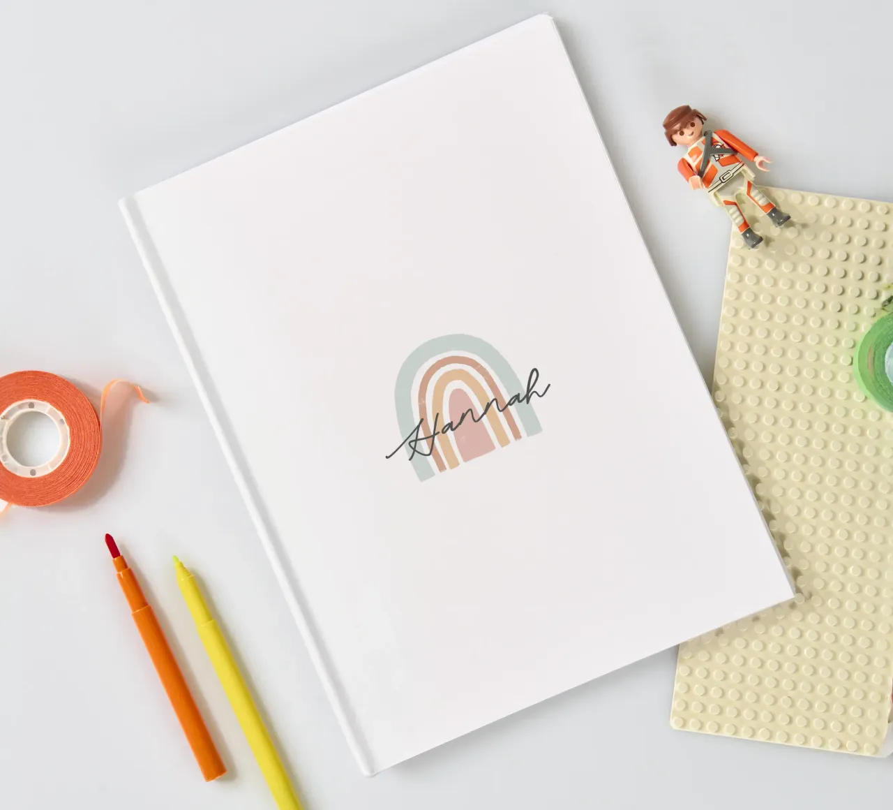 Little Rainbow notebook by Kartenliebe