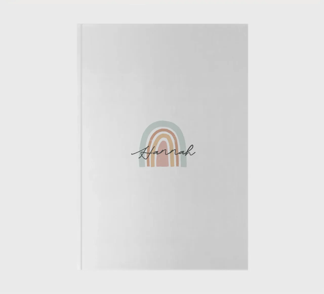 Little Rainbow notebook by Kartenliebe