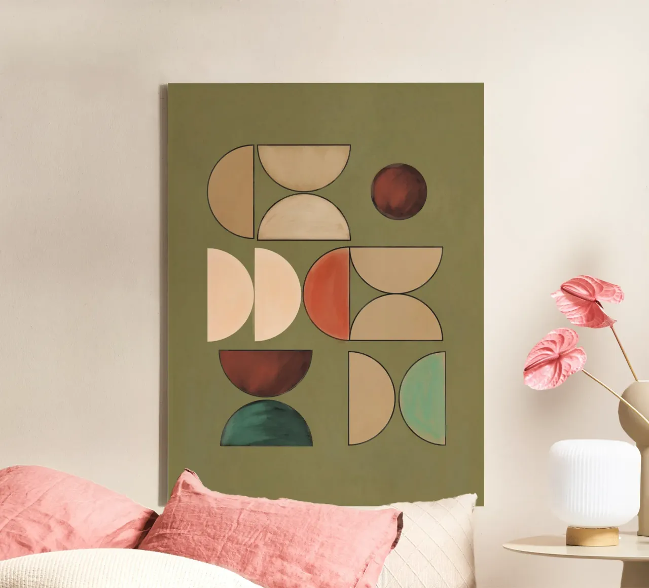 Geometrisches Gleichgewicht Leinwand von Gaite