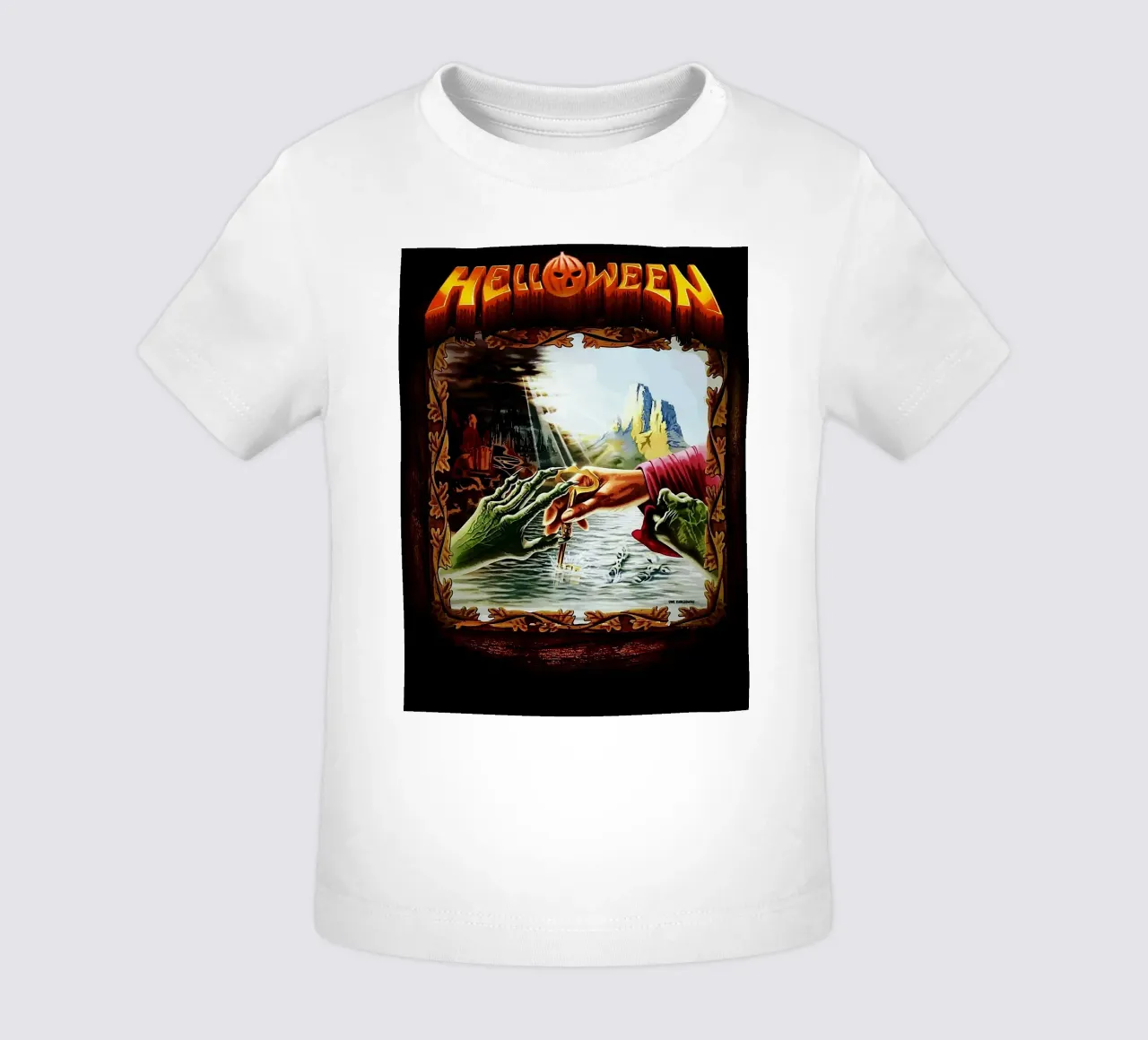 banda di helloween maglietta neonato da vanhesling