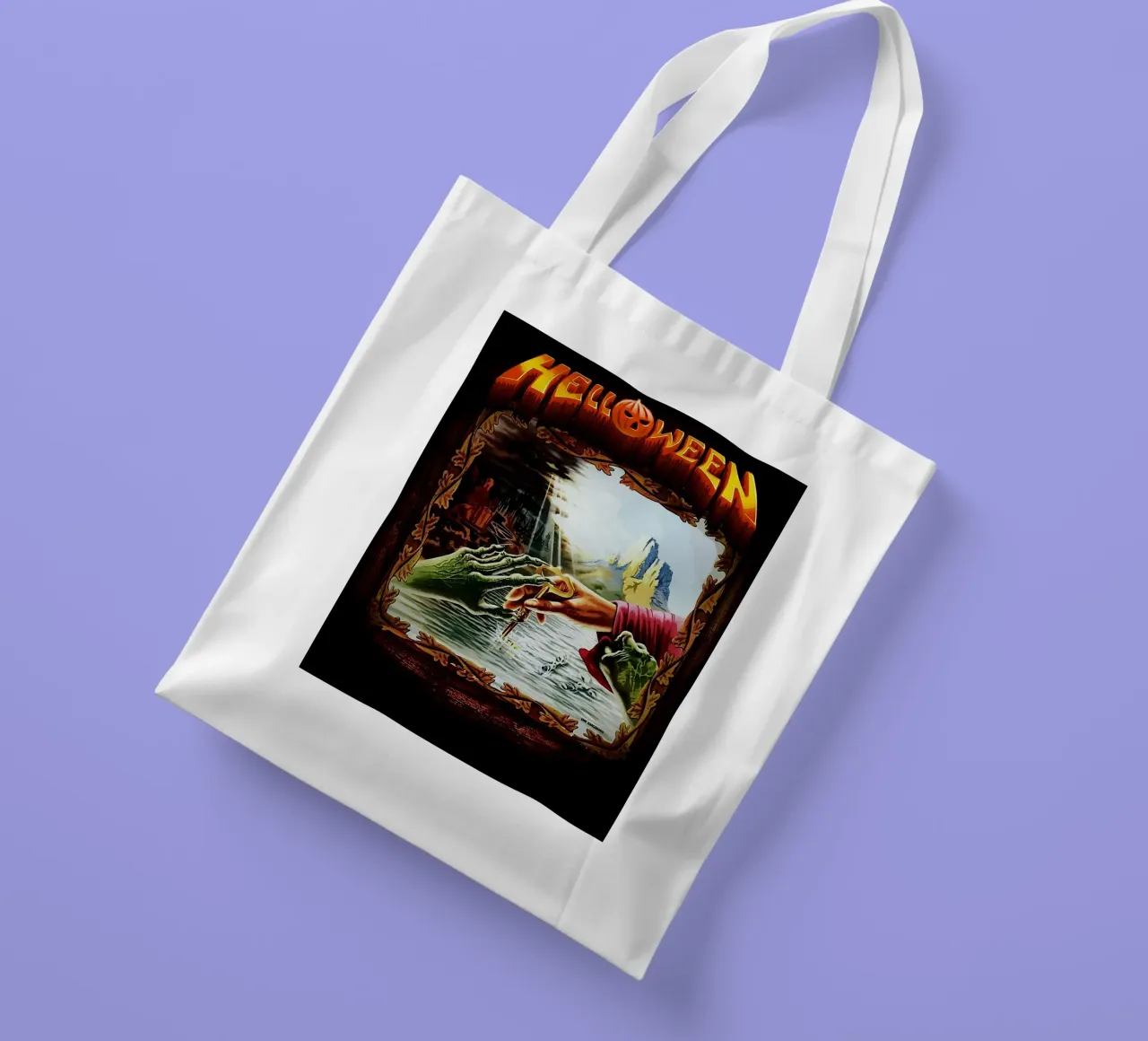 banda di helloween borsa in juta da vanhesling