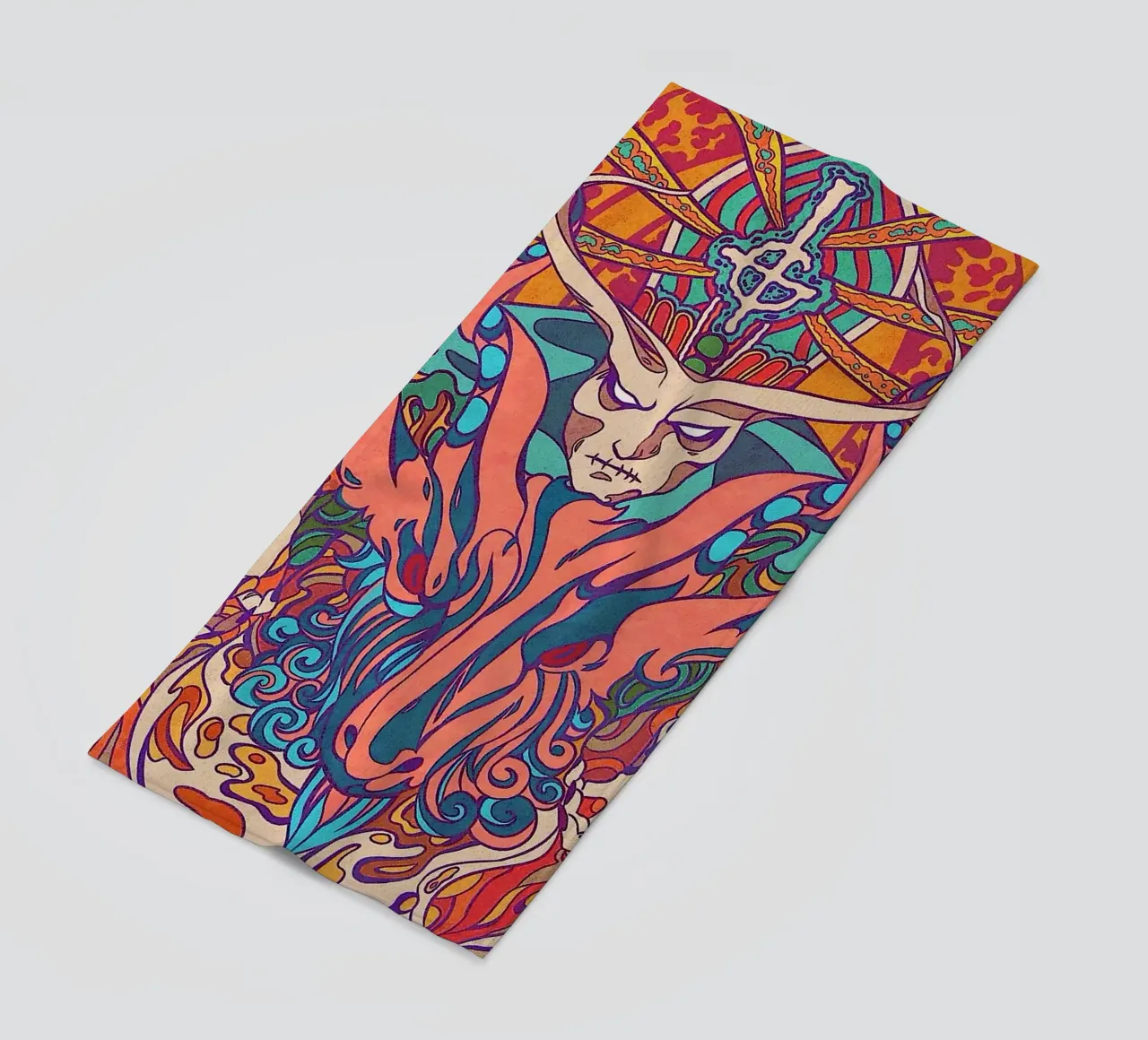 ghost band beach towel by vanhesling
