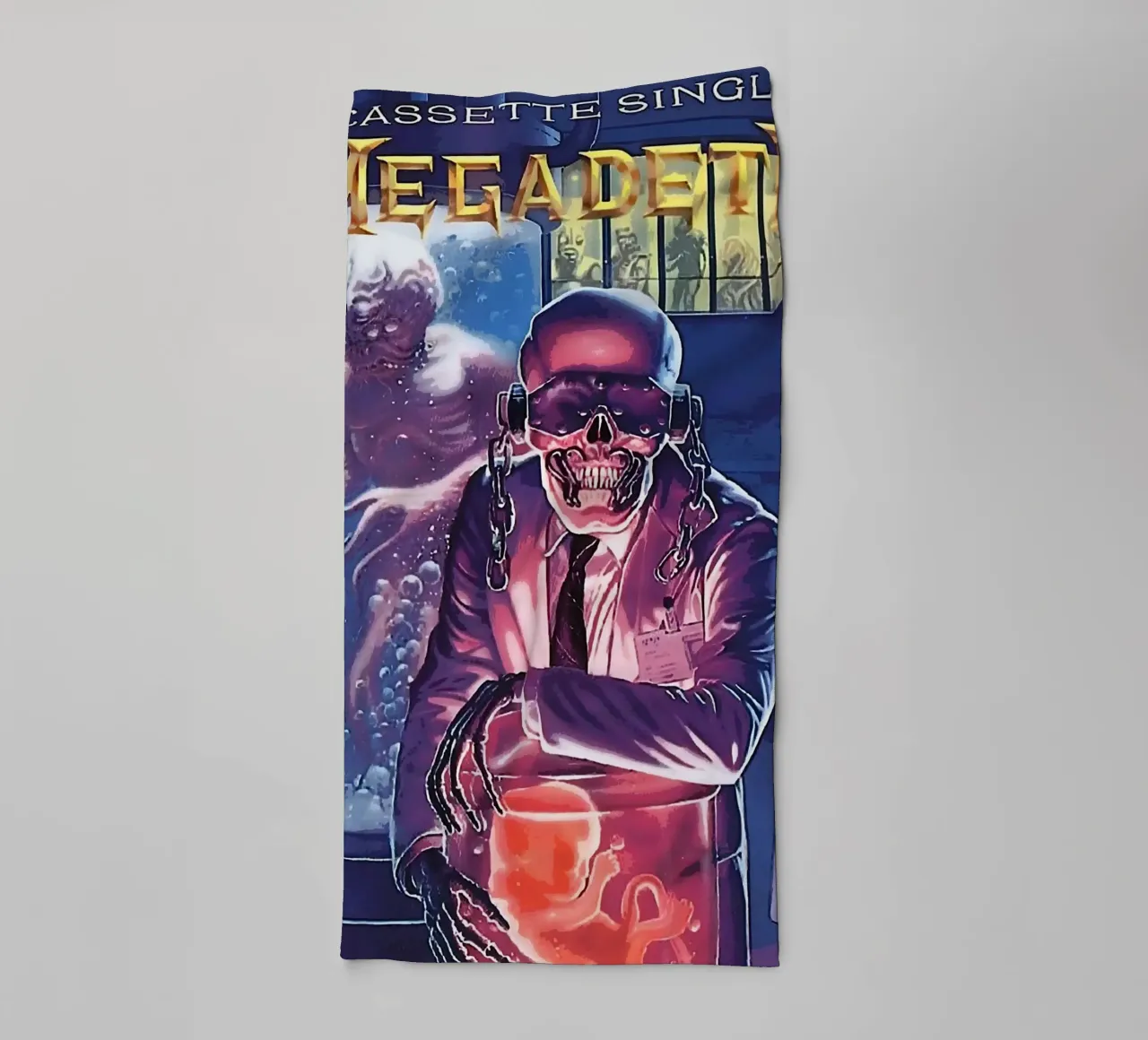 groupe megadeth serviette de bain de vanhesling